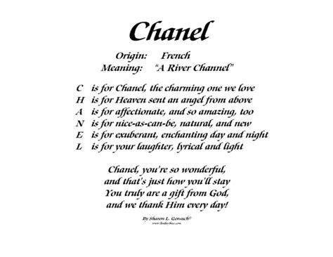 chanel sung|chanel song meaning.